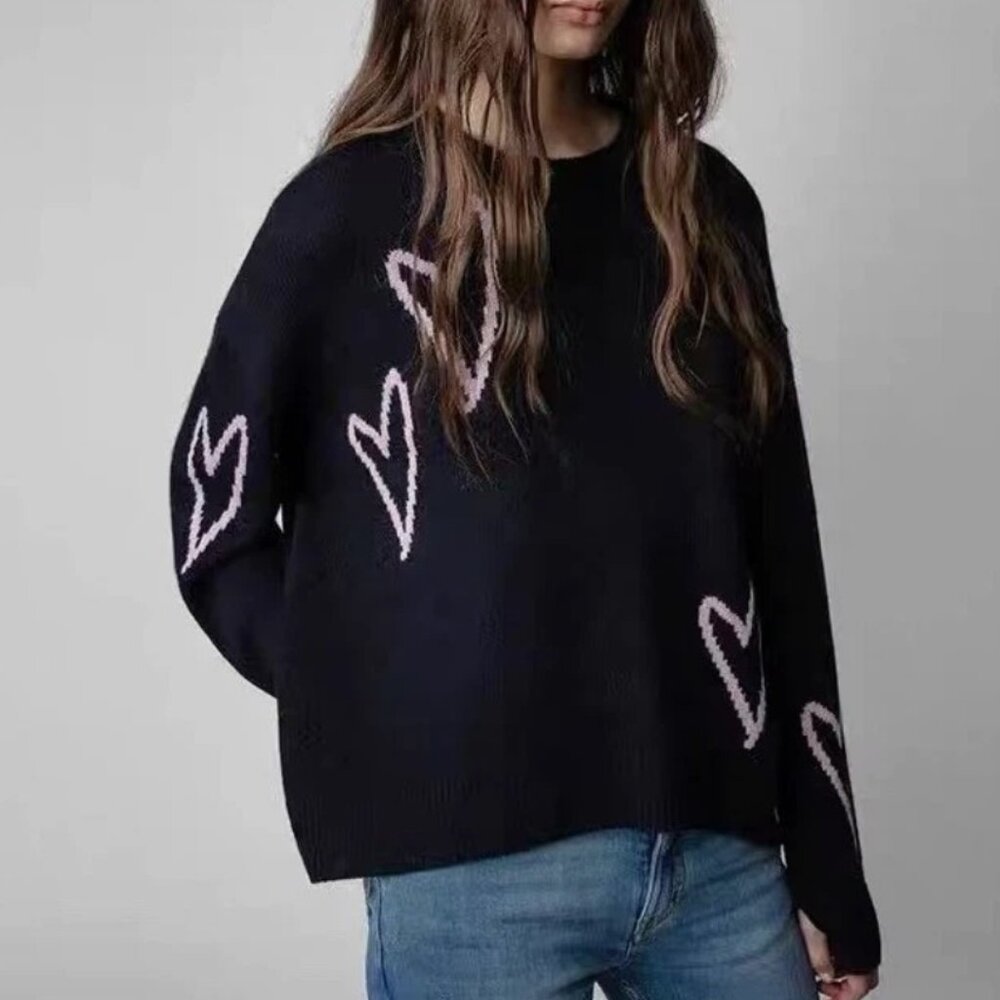 Zadig & Voltaire Markus 100% Cashmere Sweater